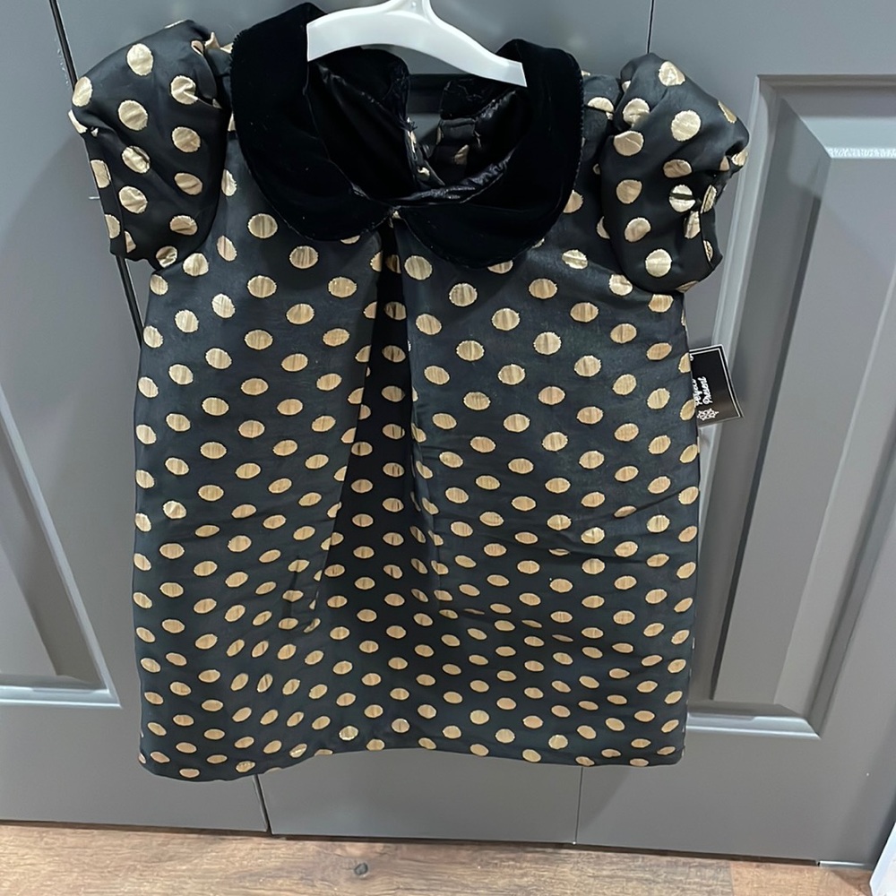 Toddler polka dot dress
